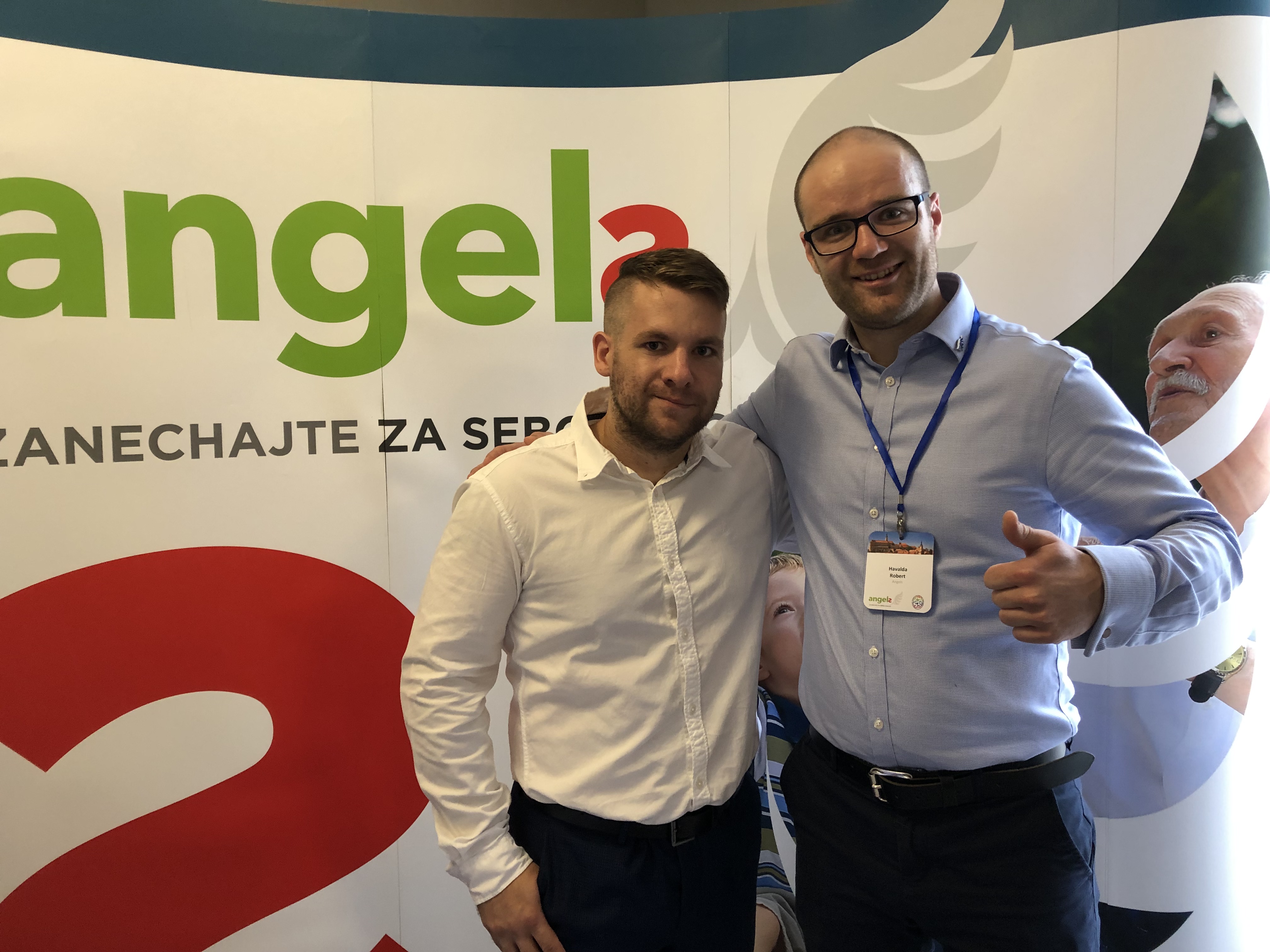Petr Jaššo EMS educational coordinator of Moravian Silesian region and Robert Havalda, Angels Consultant in Czech Republic