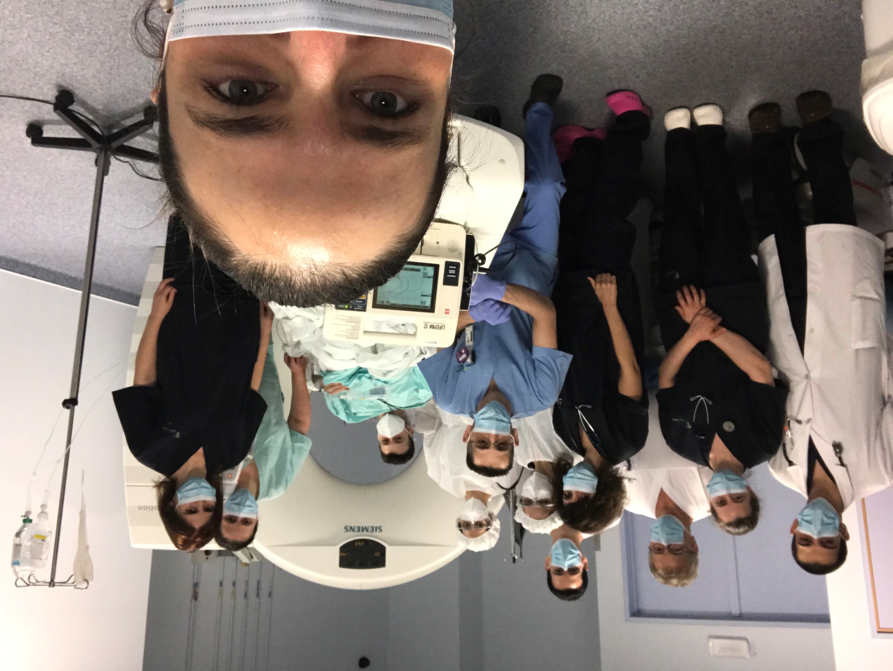 Equipo de ictus del centro hospitalario Tondela-Viseu después de la simulación