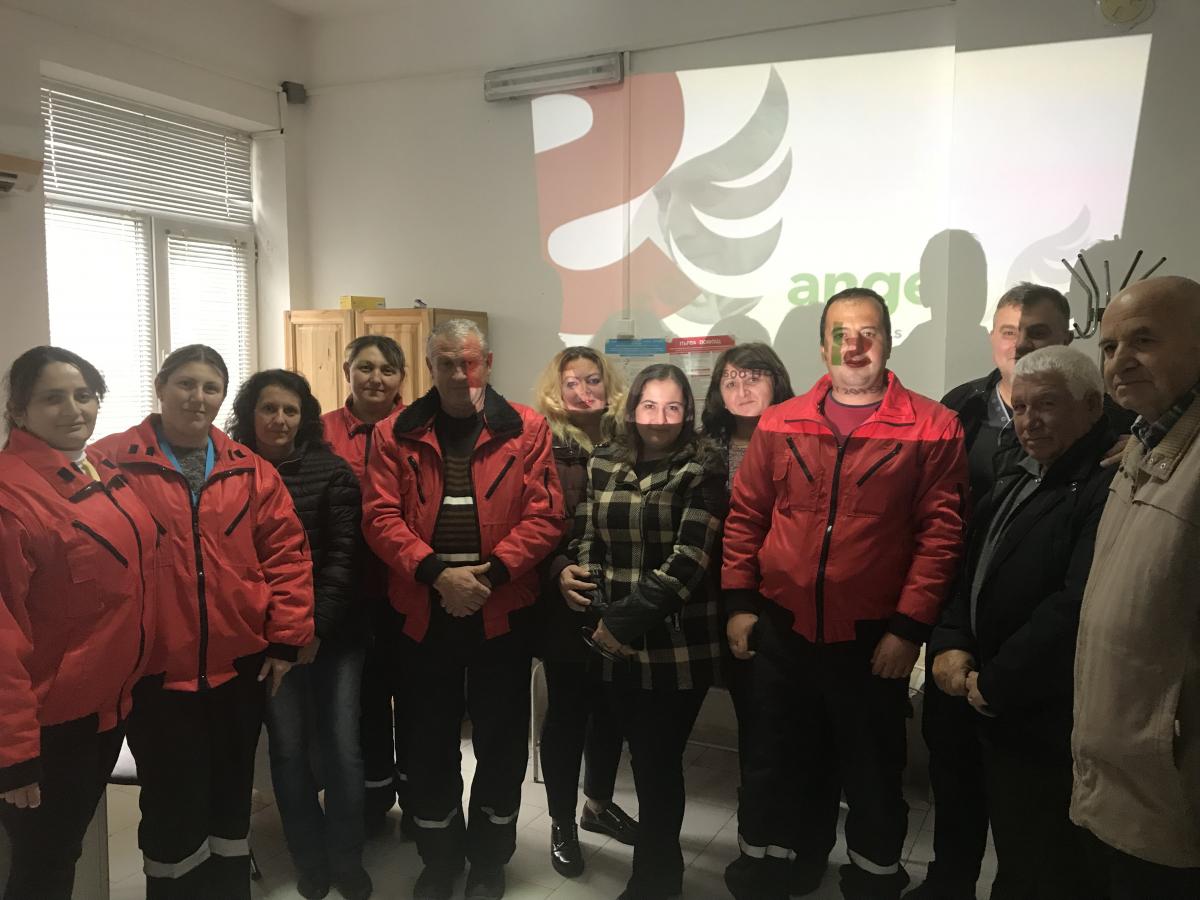 Formazione dei team del centro per i servizi medici di emergenza della regione di Kardzhali