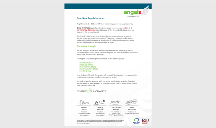 Welcome letter new member organizations 2025