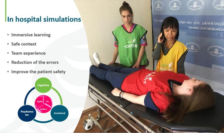 Simulation presentation picture