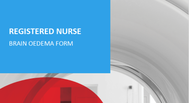 REGISTERED NURSE BRAIN OEDEMA FORM